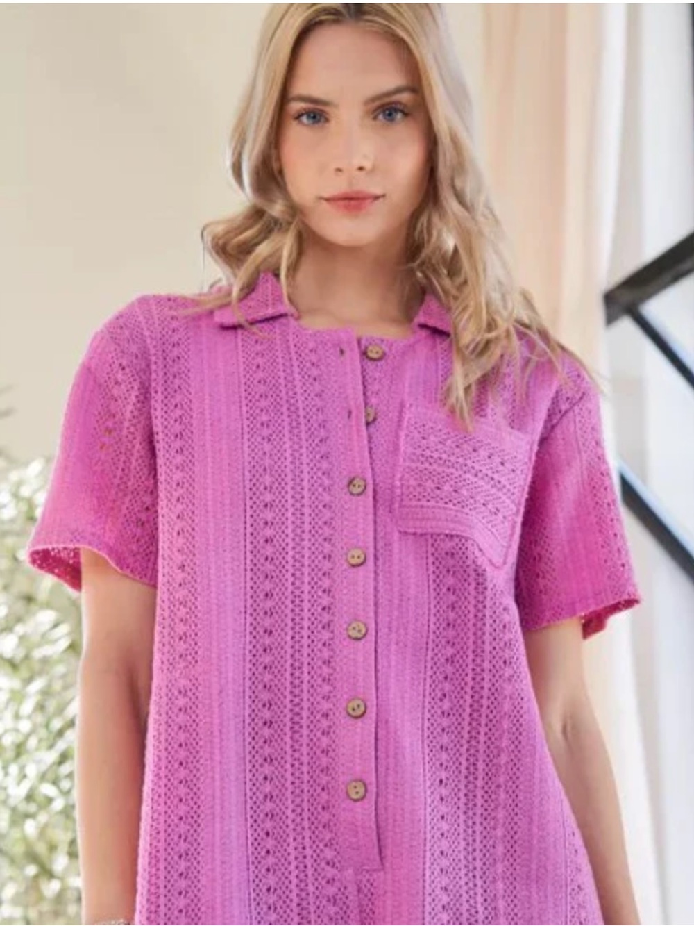 Davi and Dani Lilac Romper